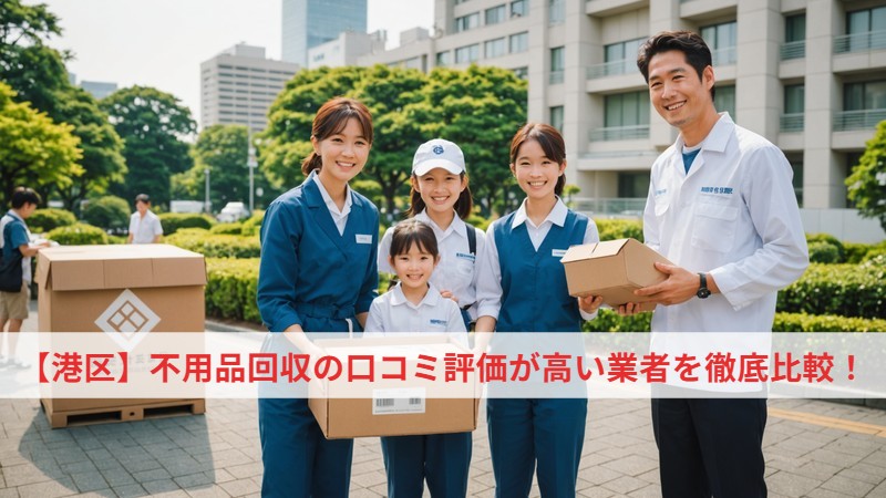 港区　不用品回収